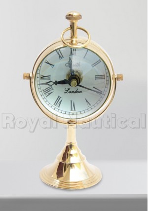 Brass Desk Clock