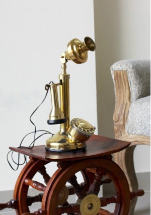 Brass Nautical Phone