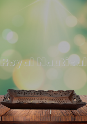 Carved Wooden Tray